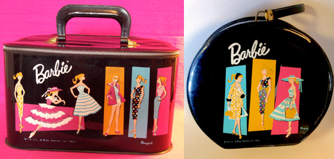 vintage barbie suitcase