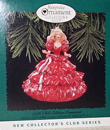 1988 Holiday Barbie Ornament