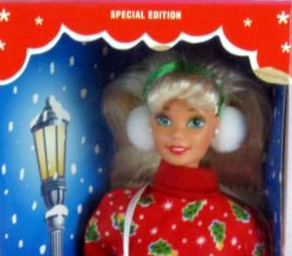 1995 christmas barbie worth