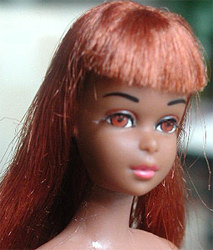 black francie barbie doll
