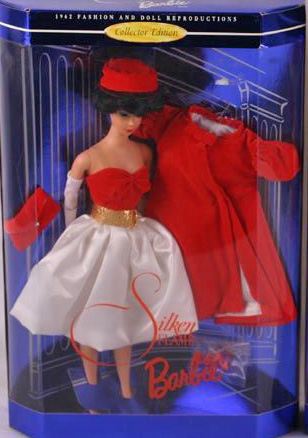 silken flame barbie 1962