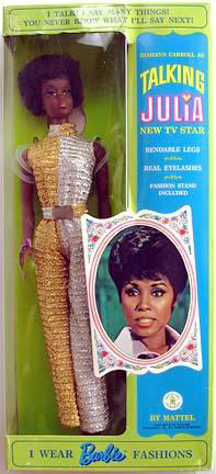 vintage julia barbie doll