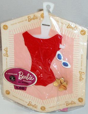 vintage barbie bathing suit