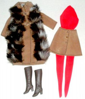 barbie fur coat