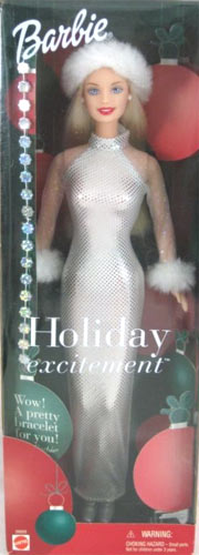 holiday excitement barbie