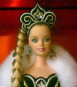 2006 barbie holiday doll