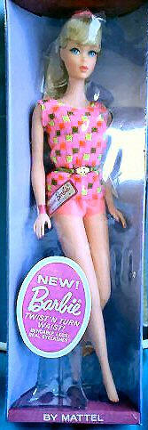 1966 barbie twist n turn