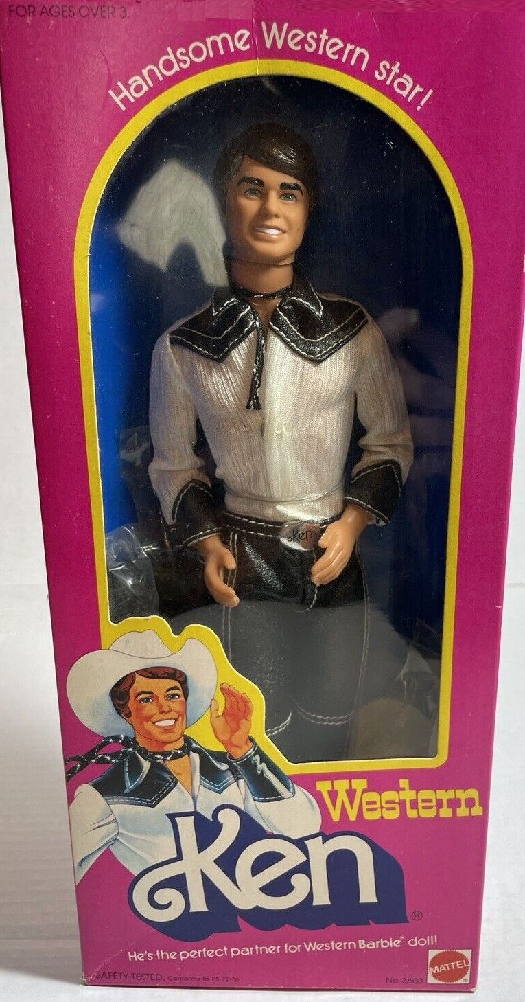 Western ken hot sale doll 1980