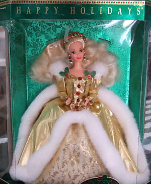 holiday barbie ornaments value