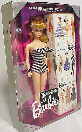 value of 35th anniversary barbie