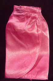 Vintage Barbie Fashion Pak Satin Wrap Skirt