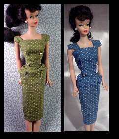 vintage barbie pak clothes