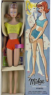 midge doll 1962