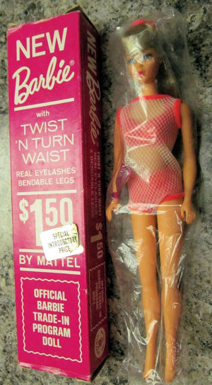 1966 twist and turn barbie value
