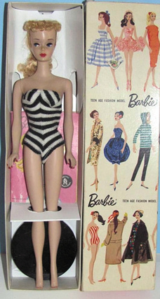 vintage barbie value