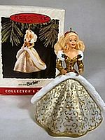 barbie christmas ornaments value